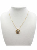 Midnight Turtle Necklace