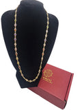 Prism Bezel Necklace — Short