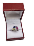 Kaleidoscope Sterling Silver Ring