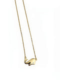 Marée Gold-Plated Whale Necklace