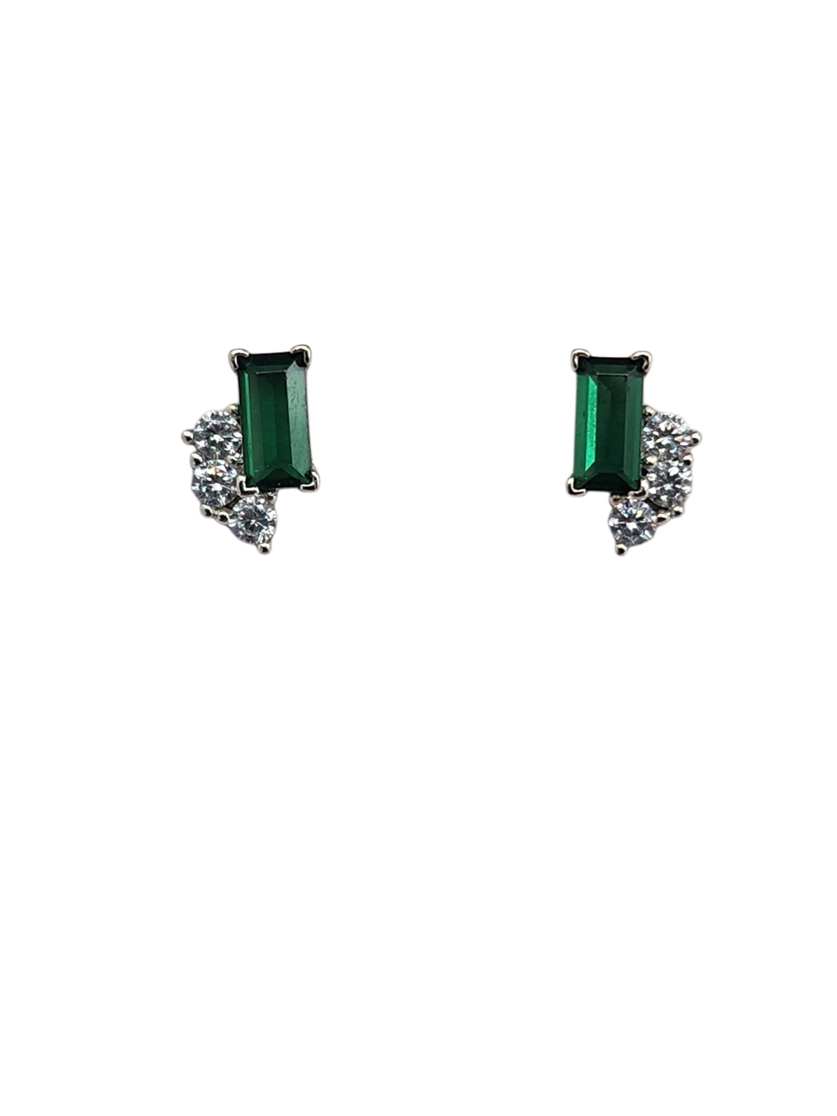 Verde Sterling Silver Stud Earrings
