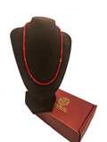 Rouge Facet Necklace — Short