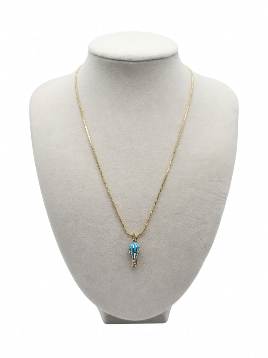 Azure Skies Balloon Necklace