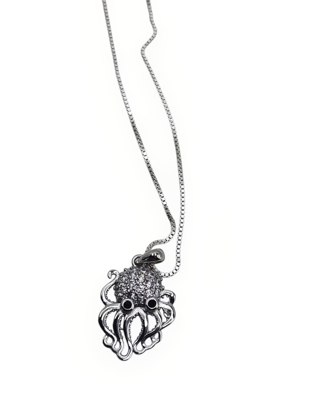 Marina Octopus Sterling Silver Necklace