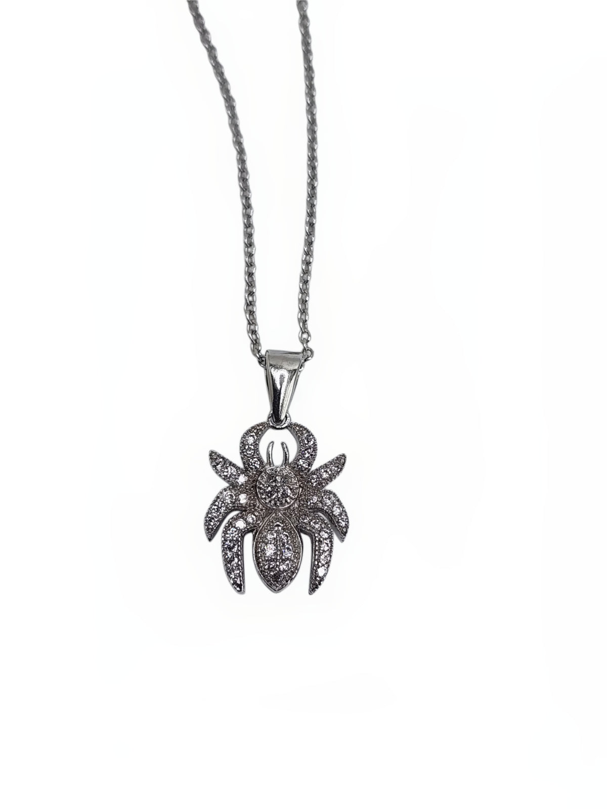 Araignée Sterling Silver Spider Necklace