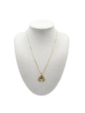 Golden Crab Necklace